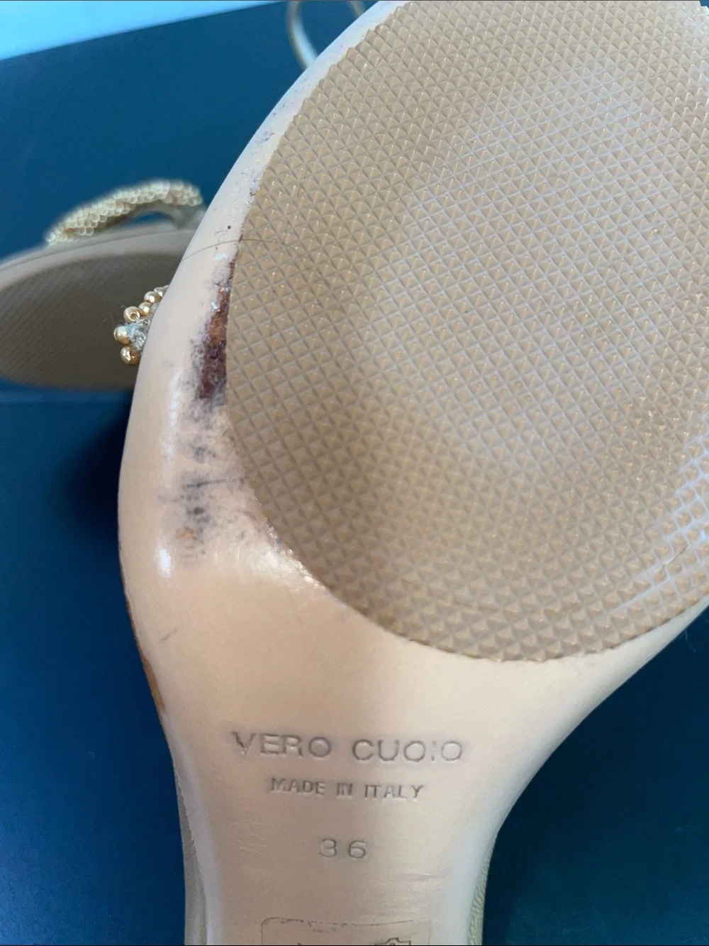 BADGLEY MISCHKA EMBELLISHED HEELED SANDALS FTL-08-198